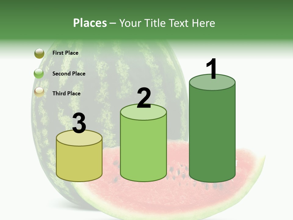 White Healthy Juicy PowerPoint Template