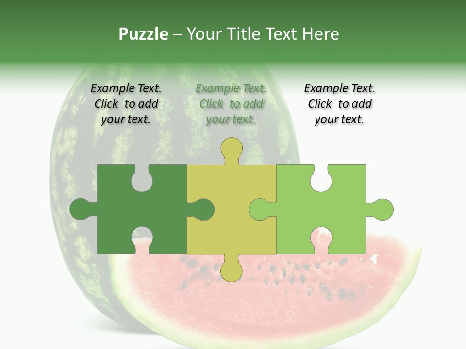 White Healthy Juicy PowerPoint Template