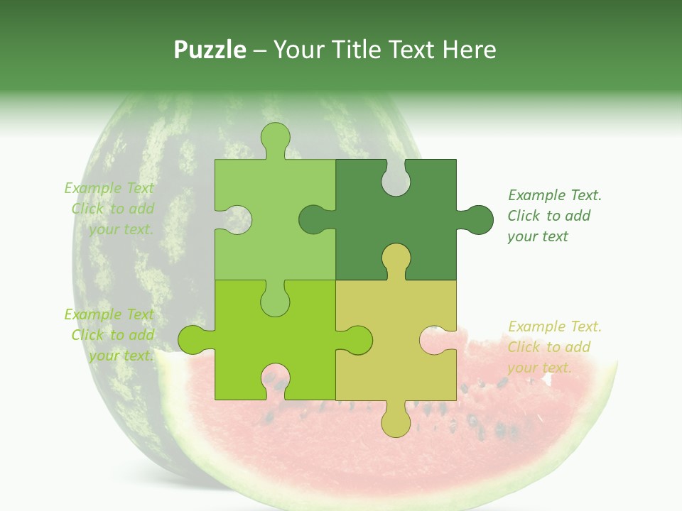 White Healthy Juicy PowerPoint Template