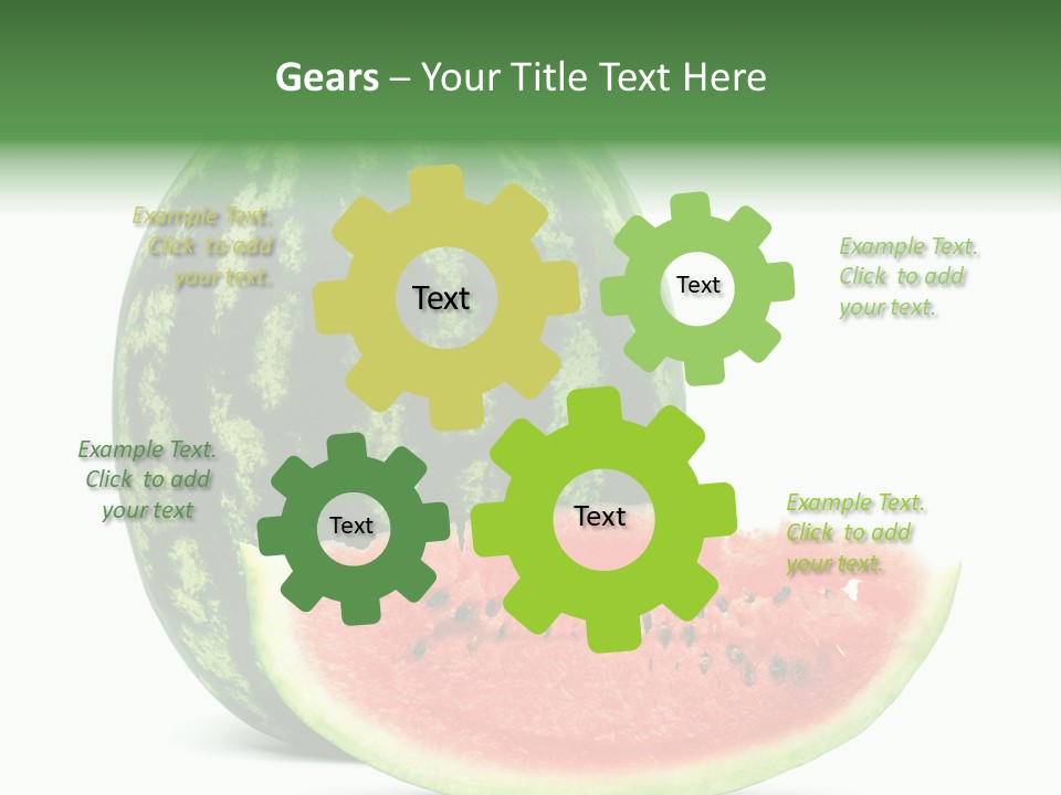 White Healthy Juicy PowerPoint Template