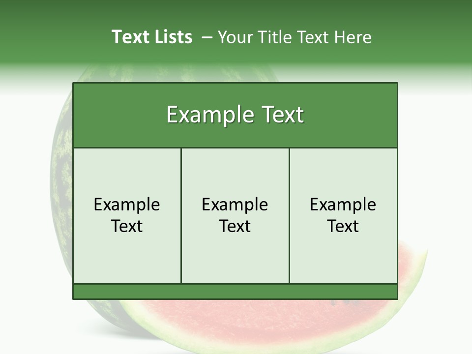 White Healthy Juicy PowerPoint Template