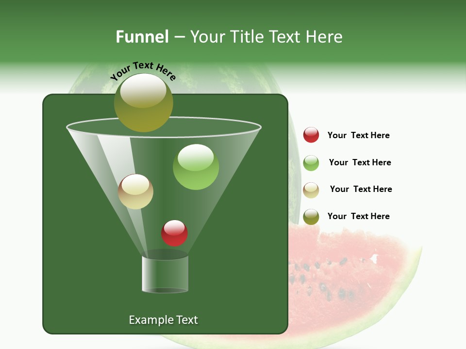 White Healthy Juicy PowerPoint Template