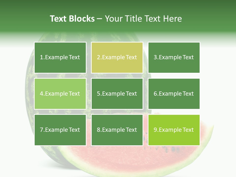 White Healthy Juicy PowerPoint Template