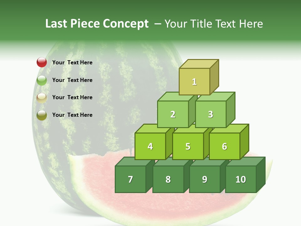 White Healthy Juicy PowerPoint Template