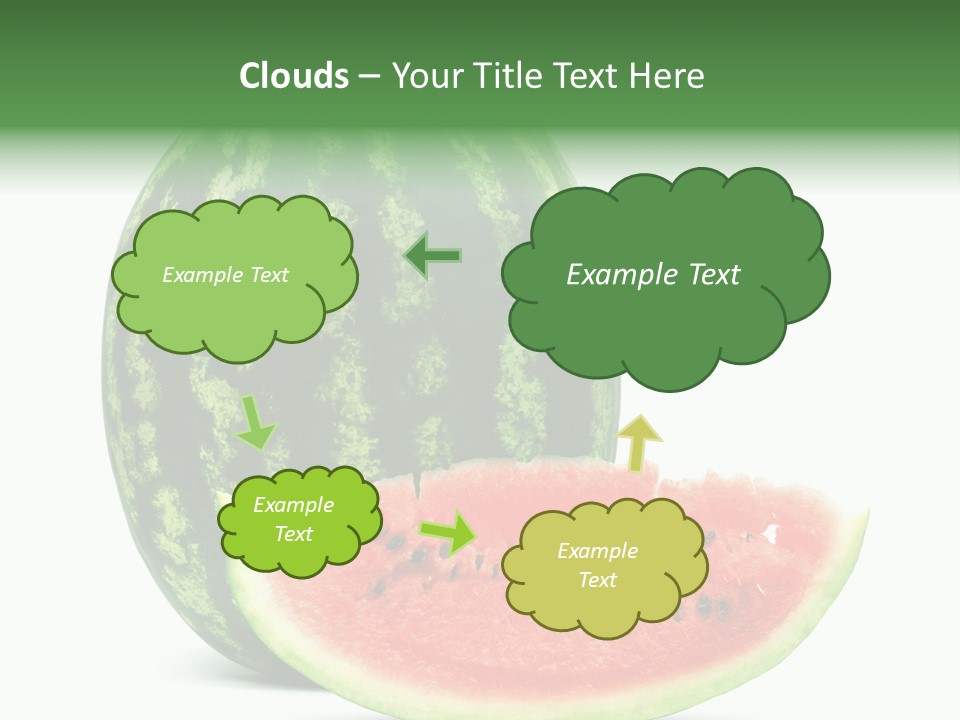 White Healthy Juicy PowerPoint Template