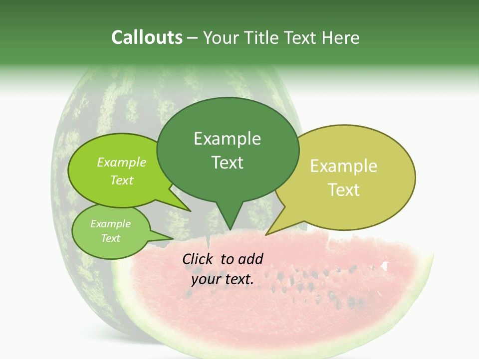 White Healthy Juicy PowerPoint Template