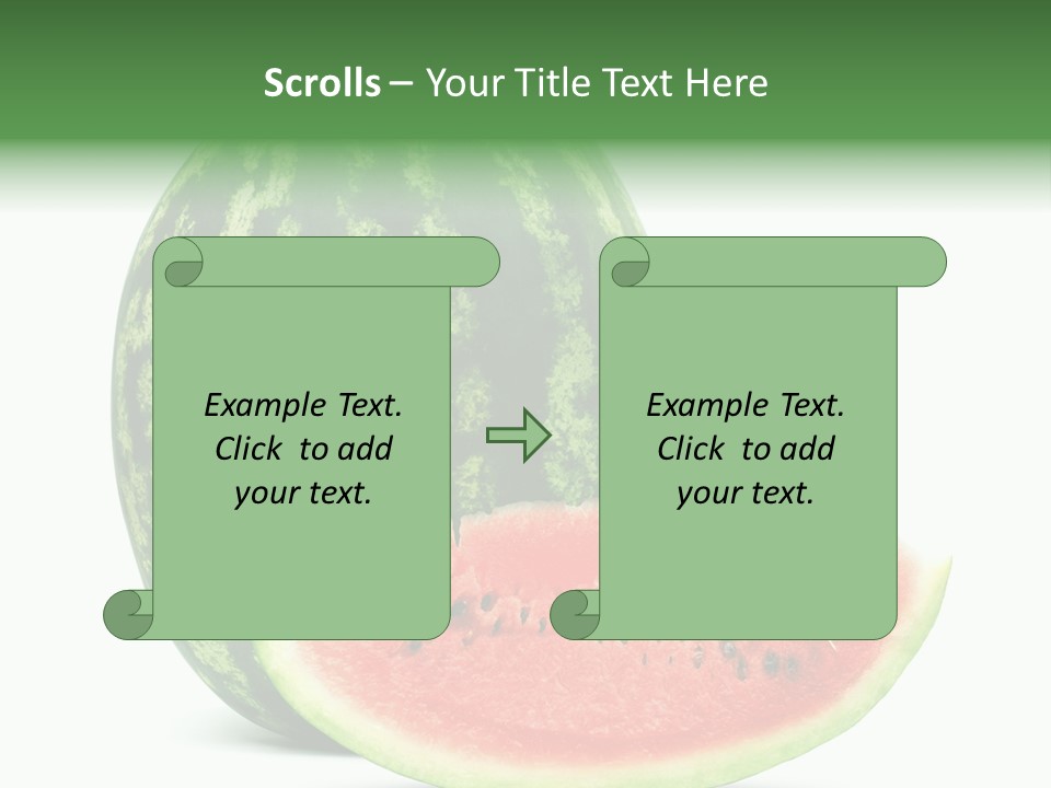 White Healthy Juicy PowerPoint Template
