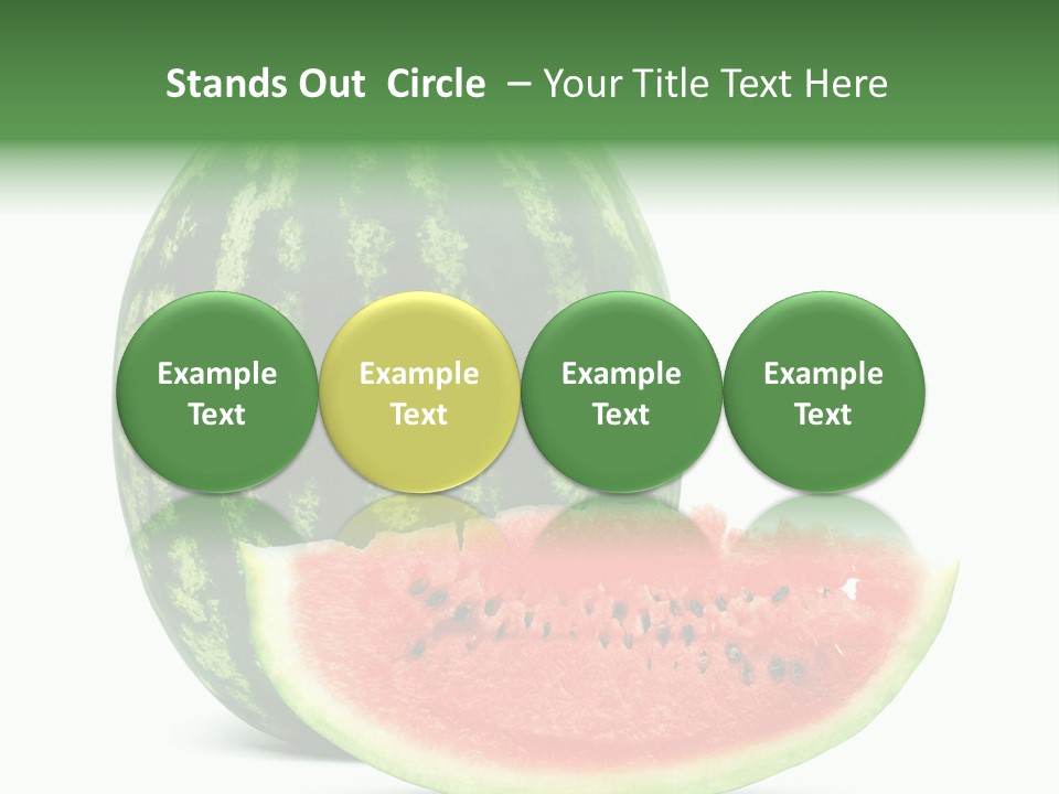 White Healthy Juicy PowerPoint Template