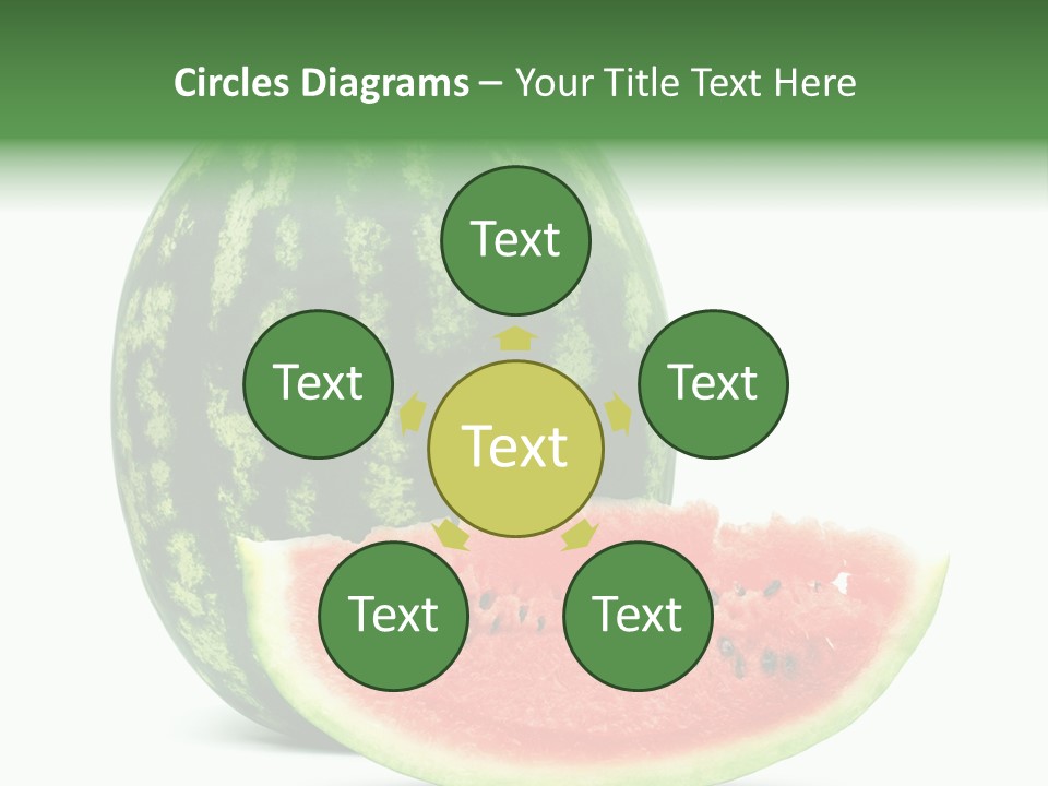 White Healthy Juicy PowerPoint Template