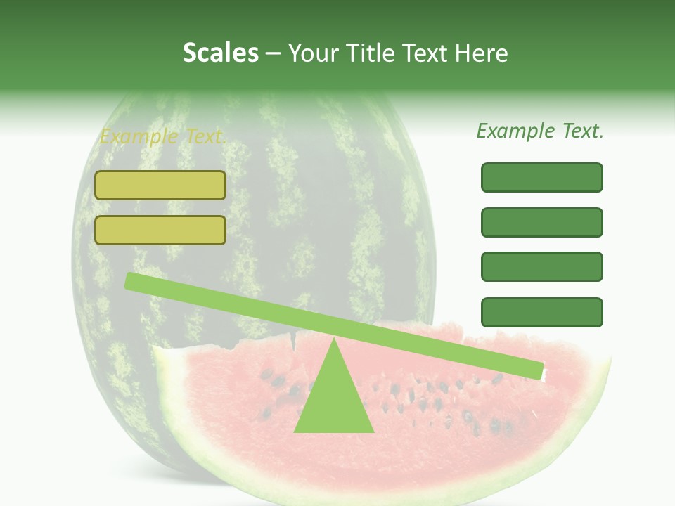 White Healthy Juicy PowerPoint Template