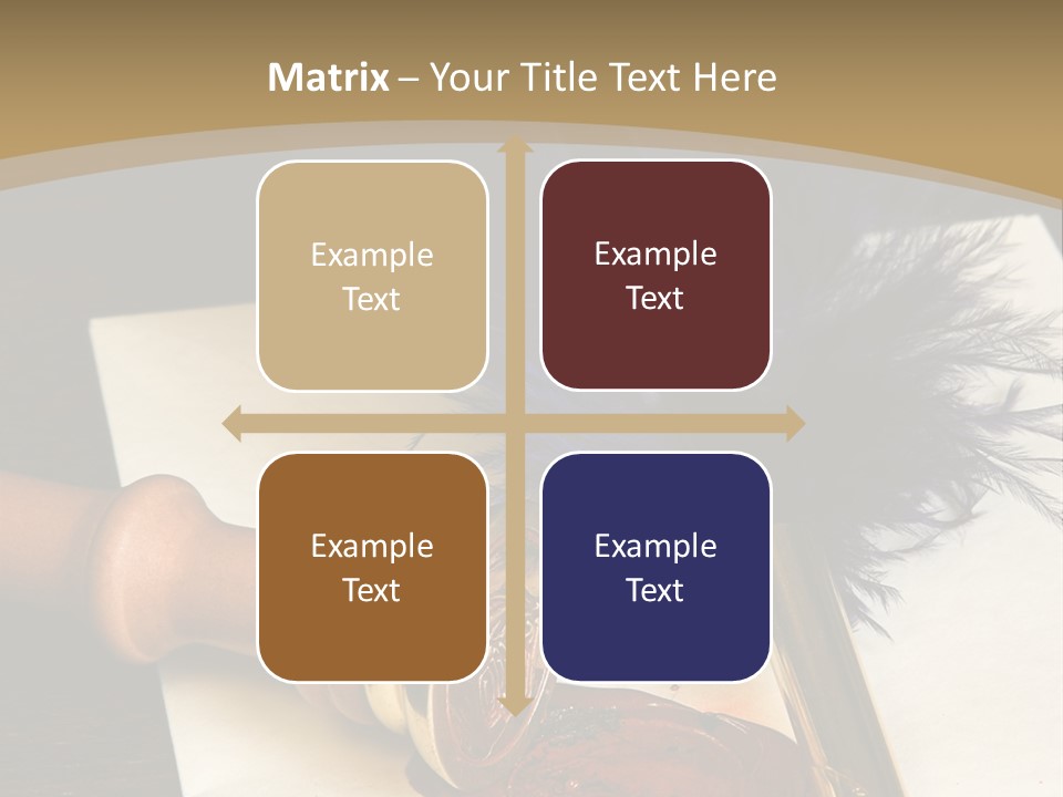 Botany Plantation Gardener PowerPoint Template