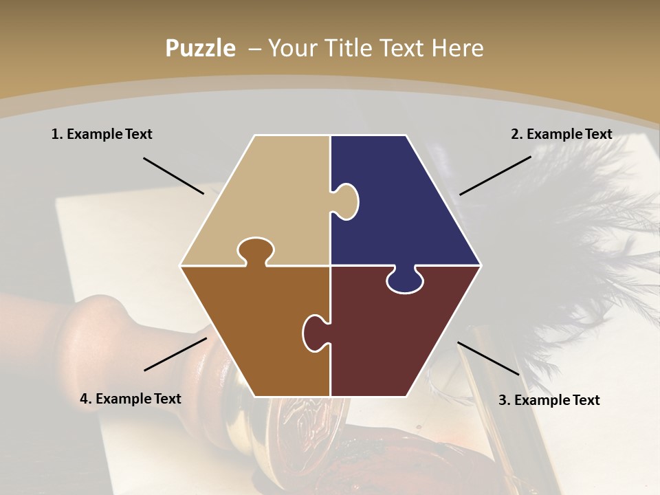 Botany Plantation Gardener PowerPoint Template