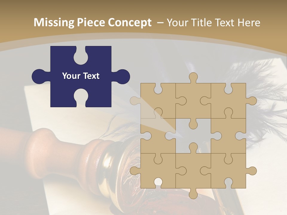 Botany Plantation Gardener PowerPoint Template