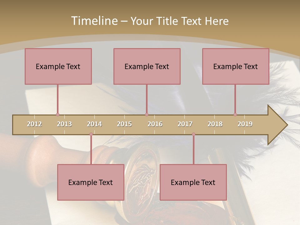 Botany Plantation Gardener PowerPoint Template