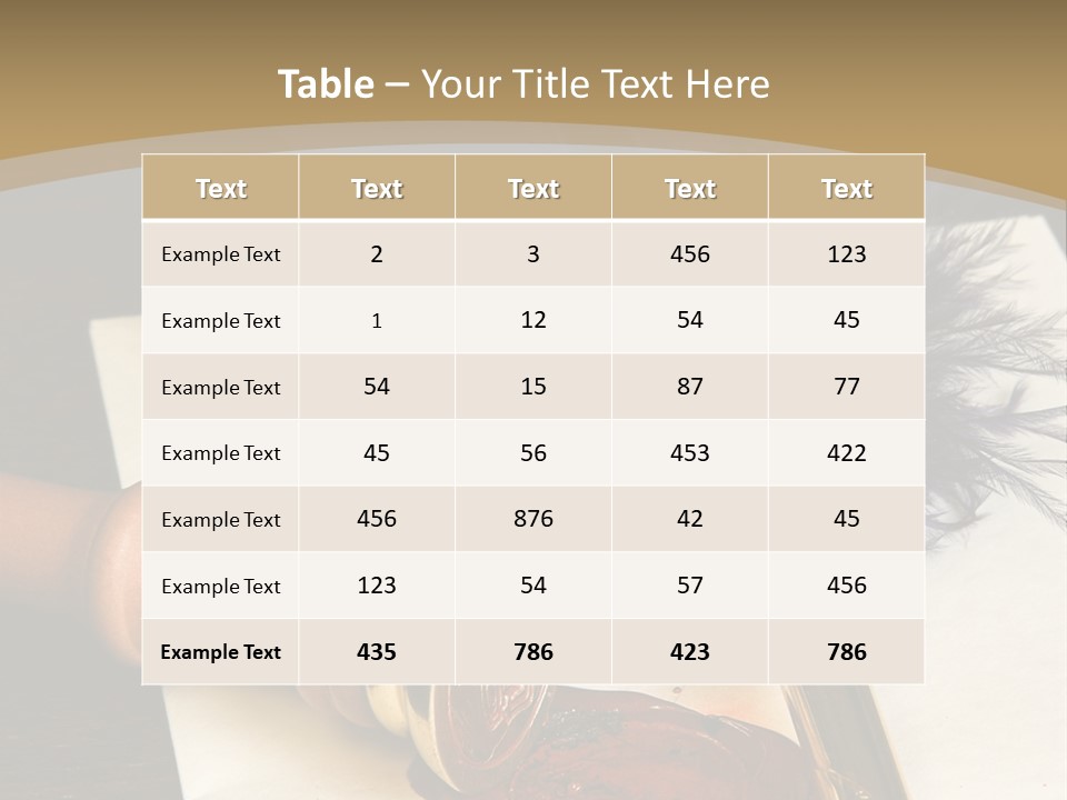 Botany Plantation Gardener PowerPoint Template