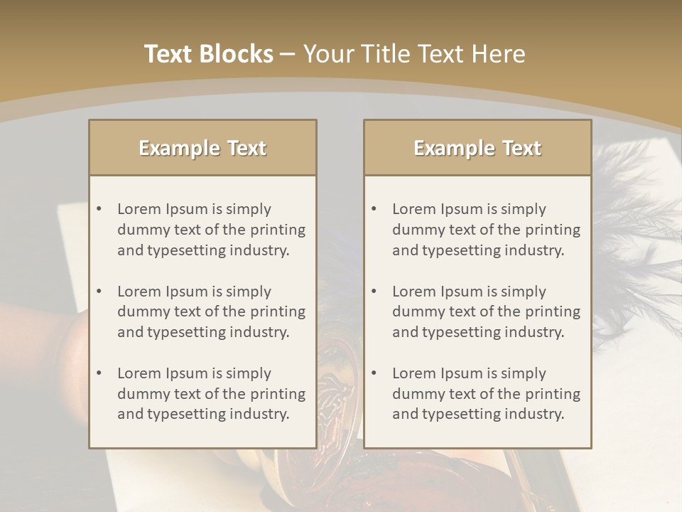 Botany Plantation Gardener PowerPoint Template