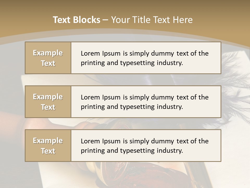 Botany Plantation Gardener PowerPoint Template
