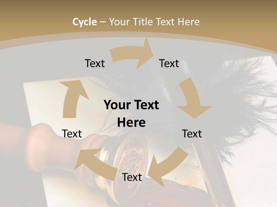 Botany Plantation Gardener PowerPoint Template