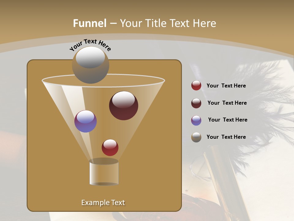 Botany Plantation Gardener PowerPoint Template