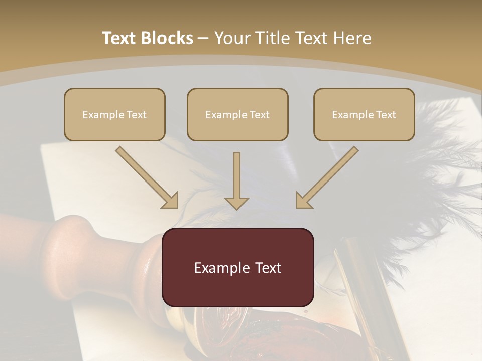 Botany Plantation Gardener PowerPoint Template