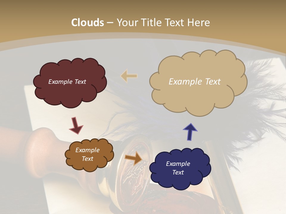 Botany Plantation Gardener PowerPoint Template