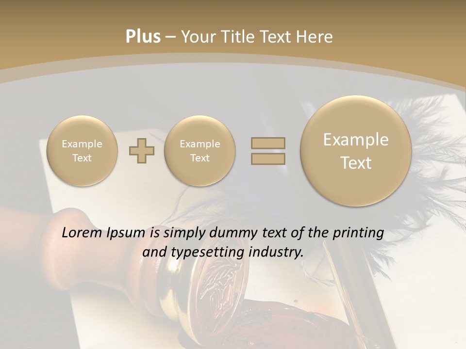 Botany Plantation Gardener PowerPoint Template