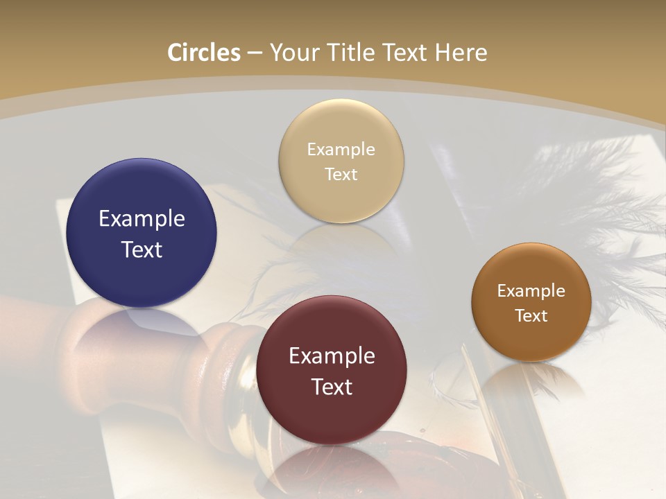 Botany Plantation Gardener PowerPoint Template