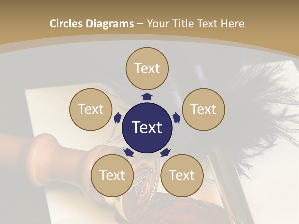 Botany Plantation Gardener PowerPoint Template