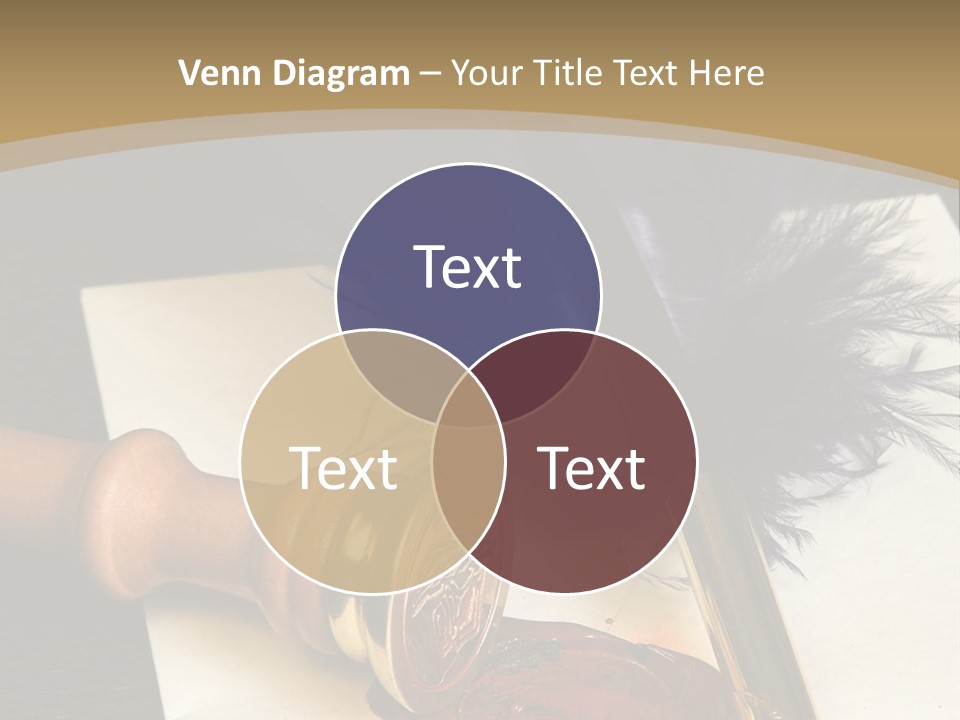 Botany Plantation Gardener PowerPoint Template