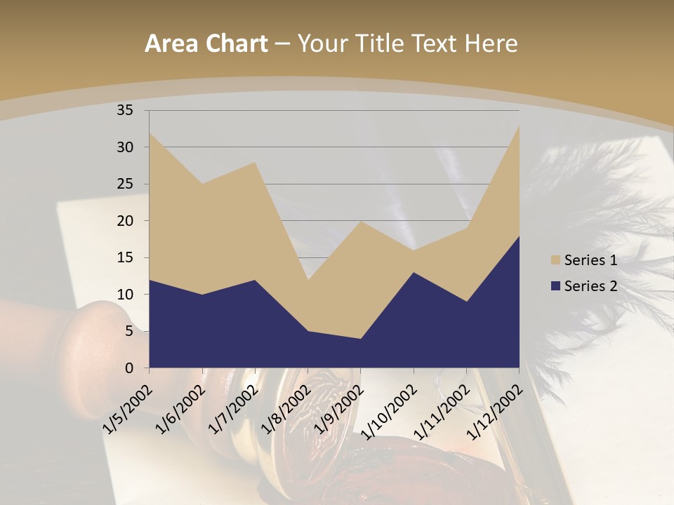 Botany Plantation Gardener PowerPoint Template