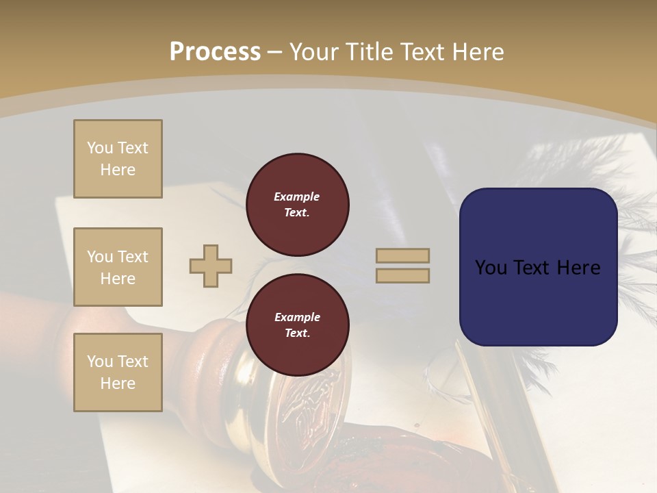 Botany Plantation Gardener PowerPoint Template
