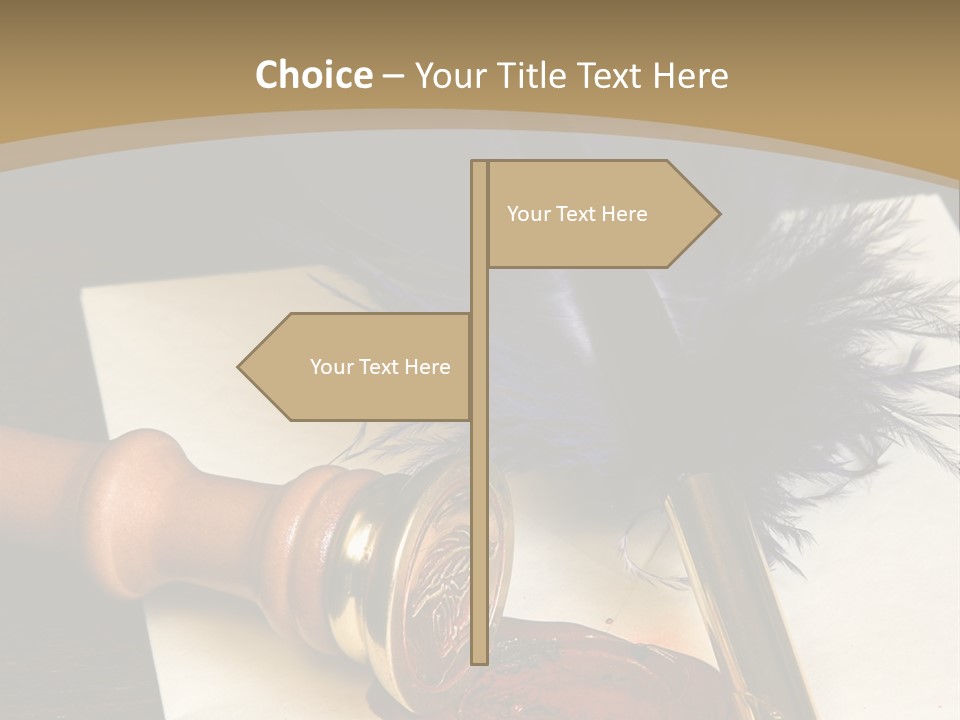Botany Plantation Gardener PowerPoint Template