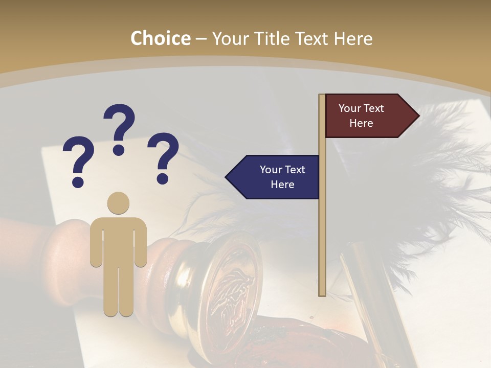 Botany Plantation Gardener PowerPoint Template