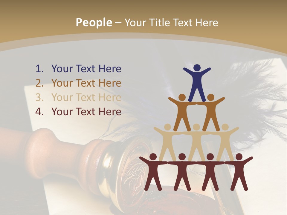 Botany Plantation Gardener PowerPoint Template