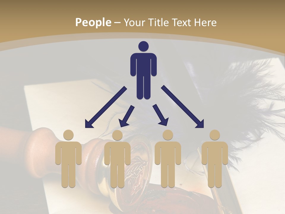 Botany Plantation Gardener PowerPoint Template