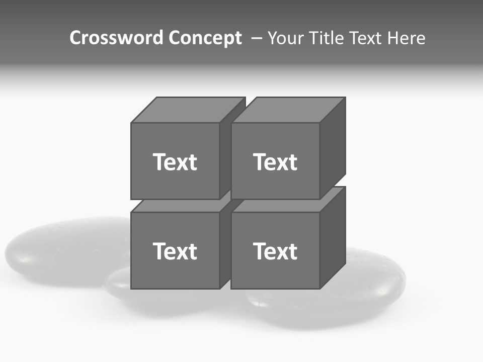 Meditation Aligned Shape PowerPoint Template