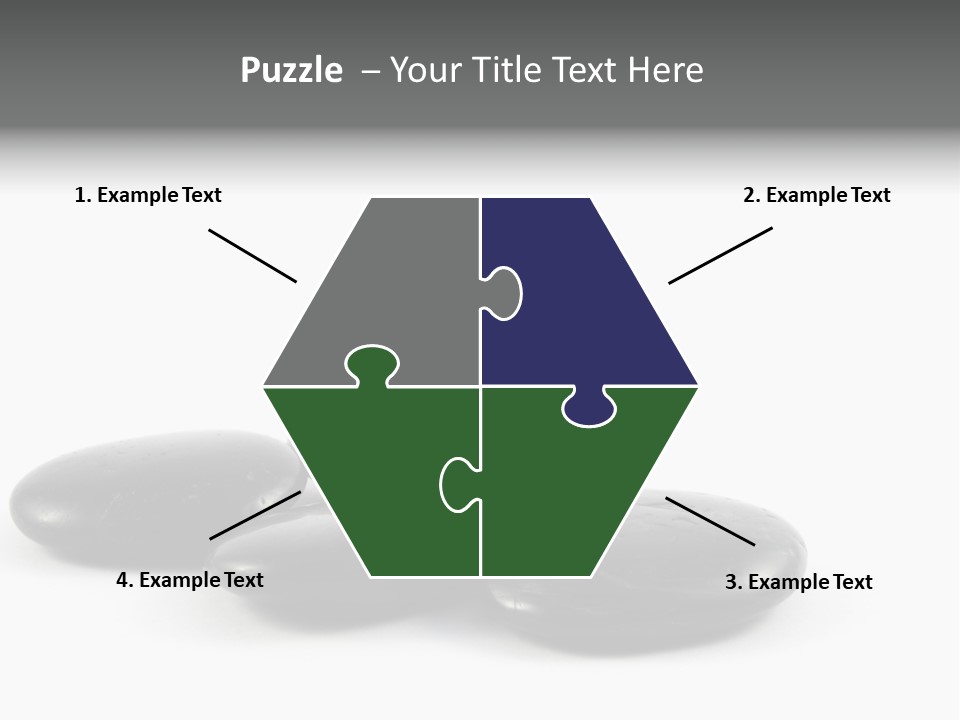 Meditation Aligned Shape PowerPoint Template