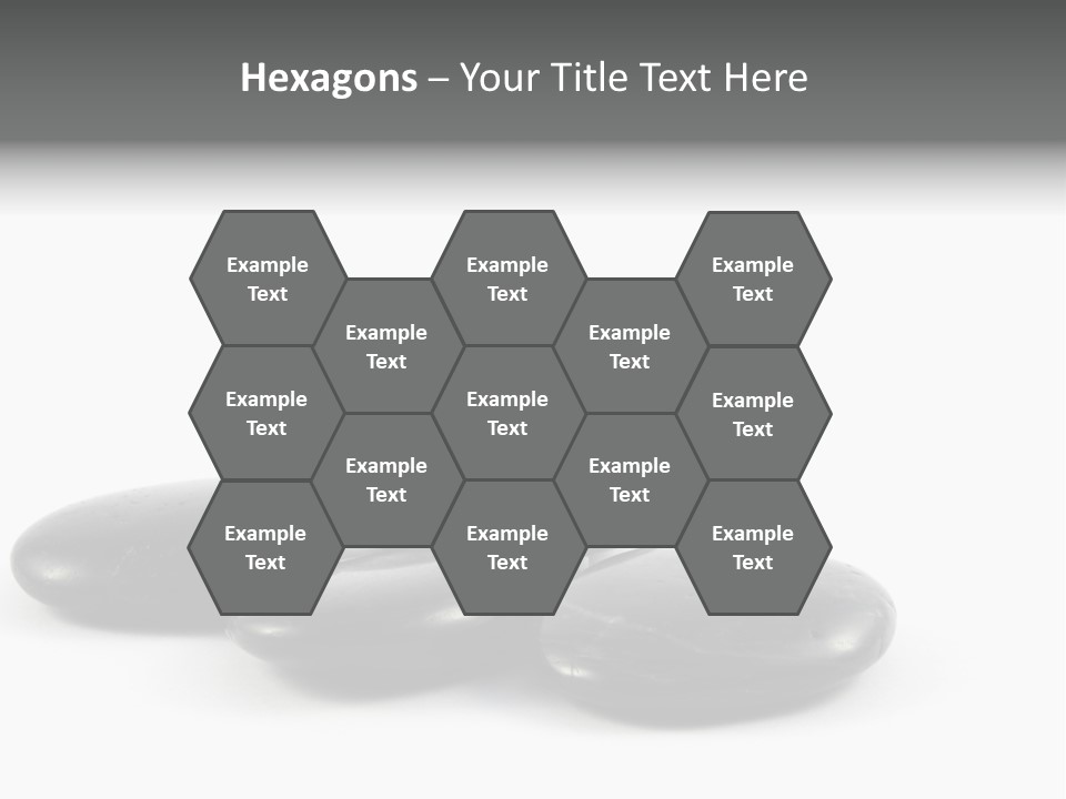 Meditation Aligned Shape PowerPoint Template