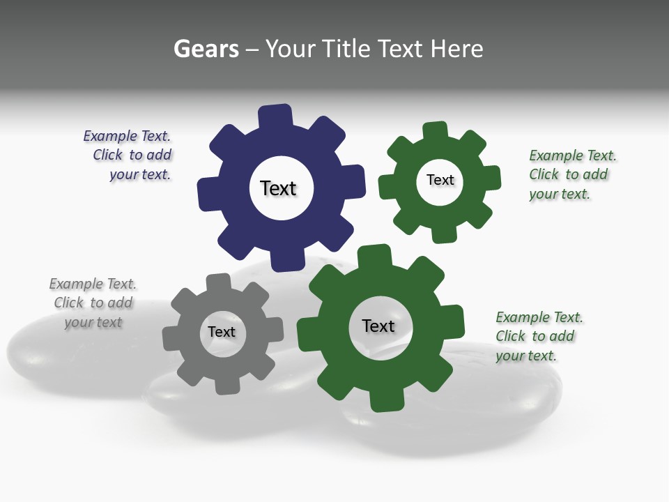 Meditation Aligned Shape PowerPoint Template