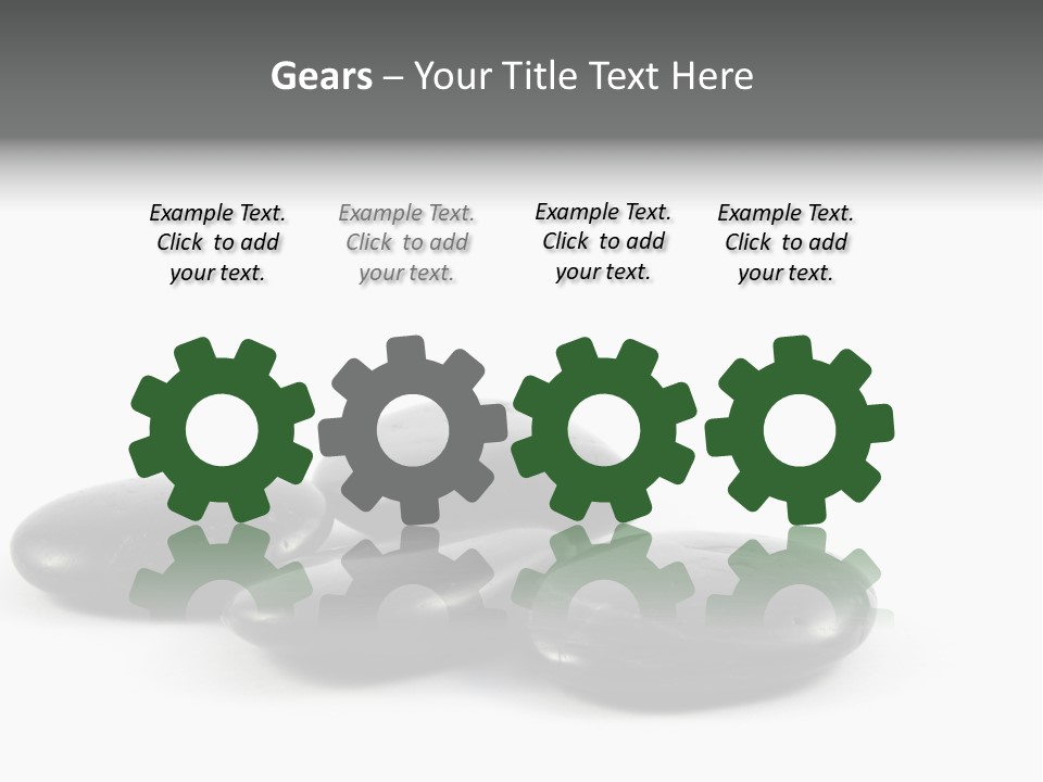 Meditation Aligned Shape PowerPoint Template