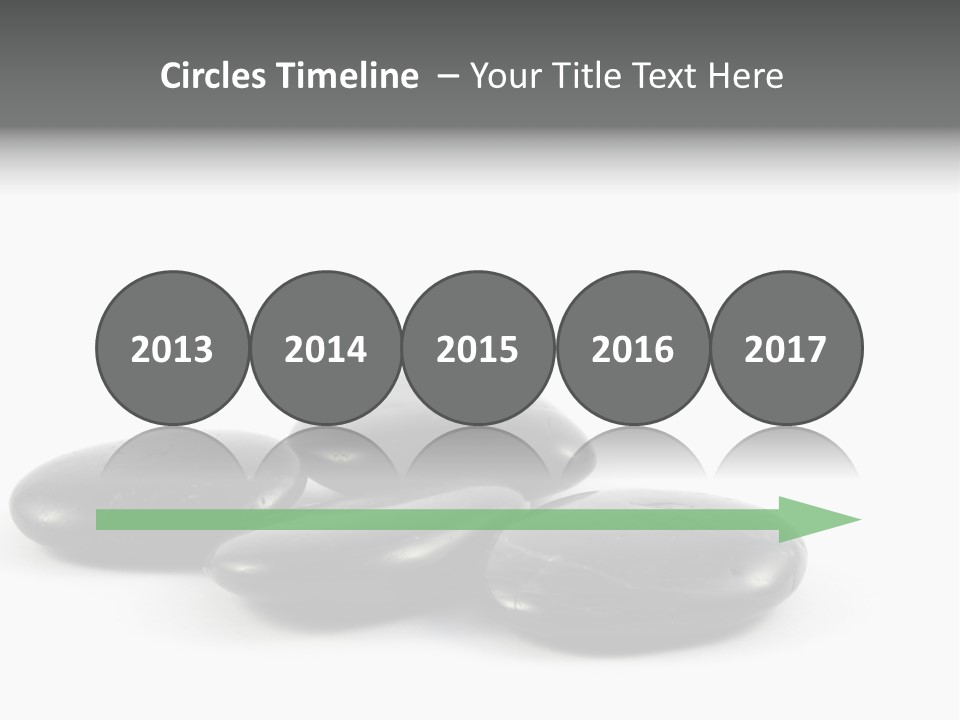 Meditation Aligned Shape PowerPoint Template