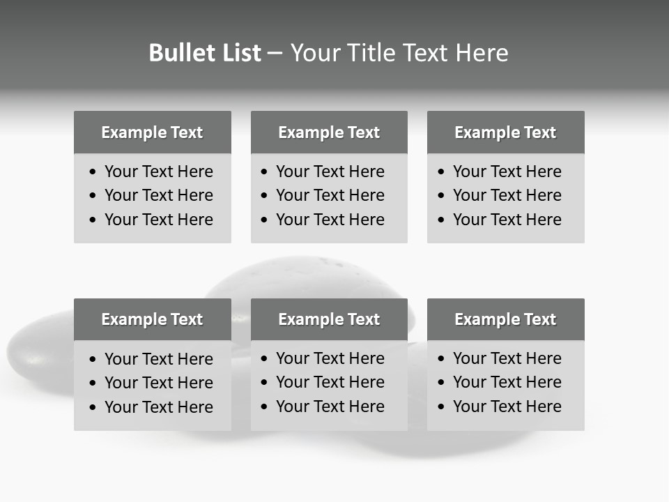 Meditation Aligned Shape PowerPoint Template