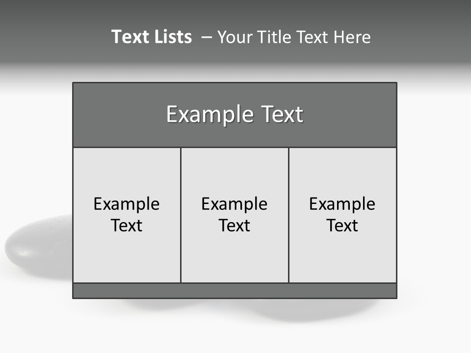 Meditation Aligned Shape PowerPoint Template