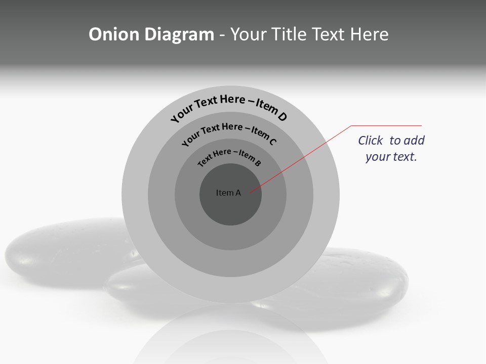 Meditation Aligned Shape PowerPoint Template