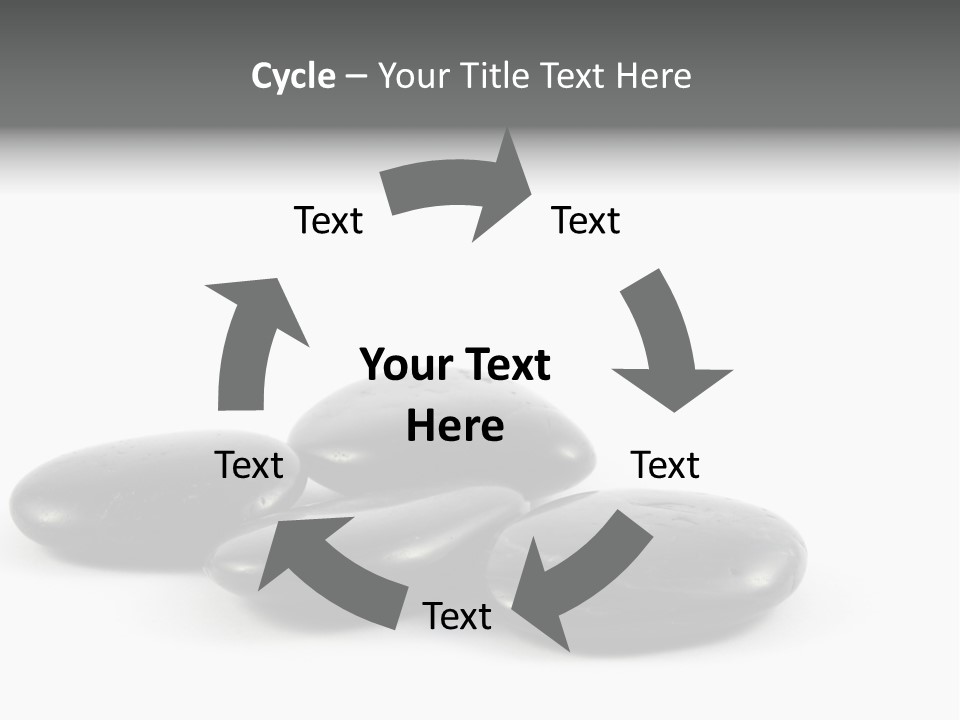 Meditation Aligned Shape PowerPoint Template