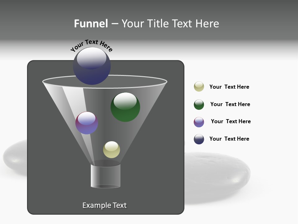 Meditation Aligned Shape PowerPoint Template