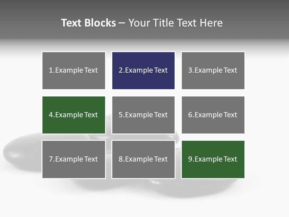 Meditation Aligned Shape PowerPoint Template