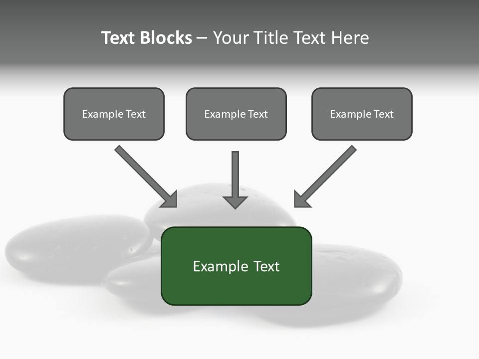 Meditation Aligned Shape PowerPoint Template