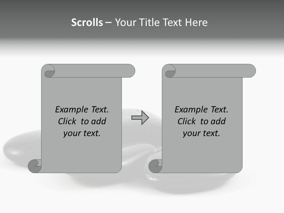 Meditation Aligned Shape PowerPoint Template