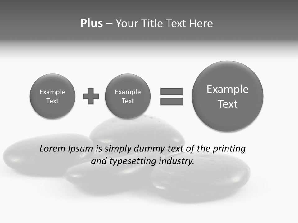 Meditation Aligned Shape PowerPoint Template